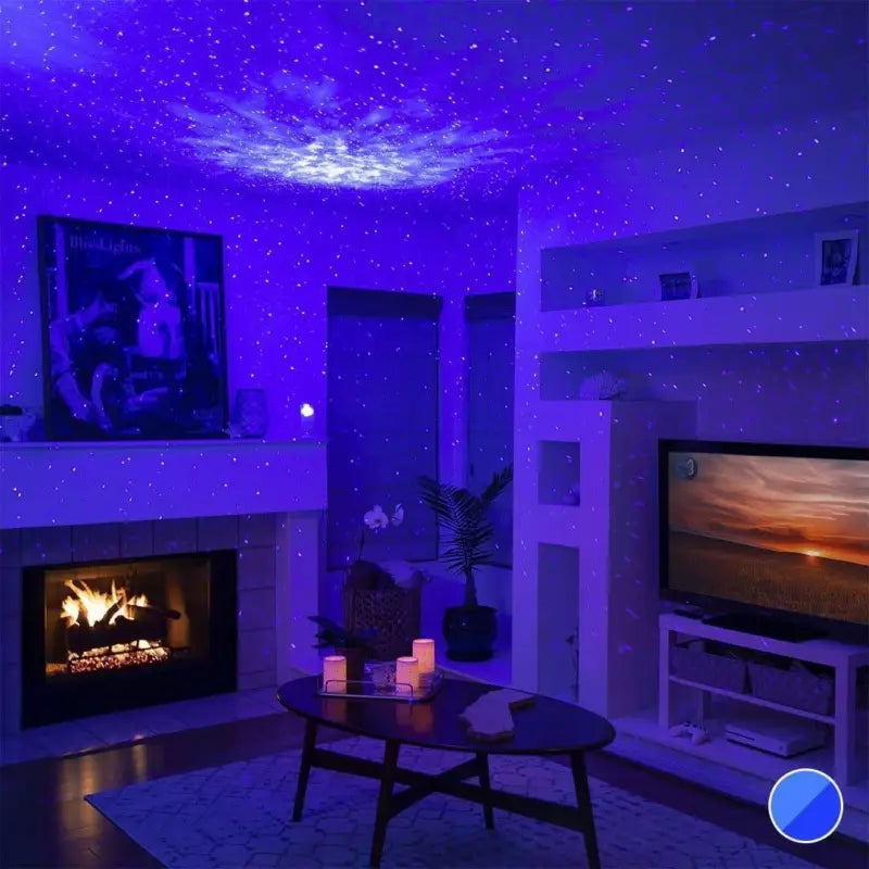Projecteur Ciel Étoilé LED Télécommande Multicolore
