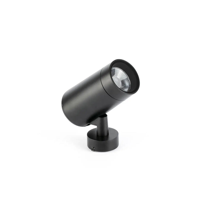 Projecteur extérieur Puk noir Ø 8,5 cm, angle 15°, de Faro Barcelona