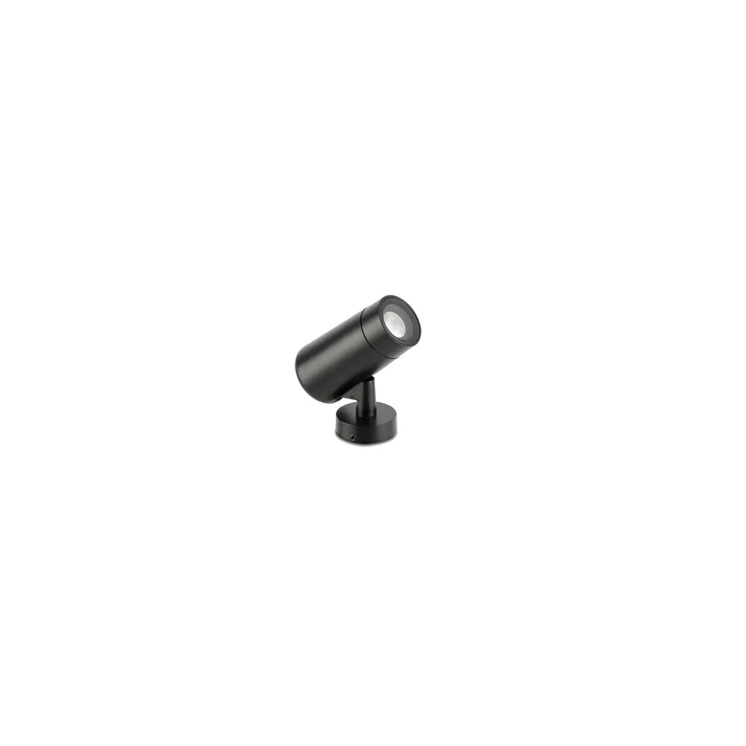 Projecteur extérieur Puk noir Ø 3,6 cm, angle 8°, de Faro Barcelona