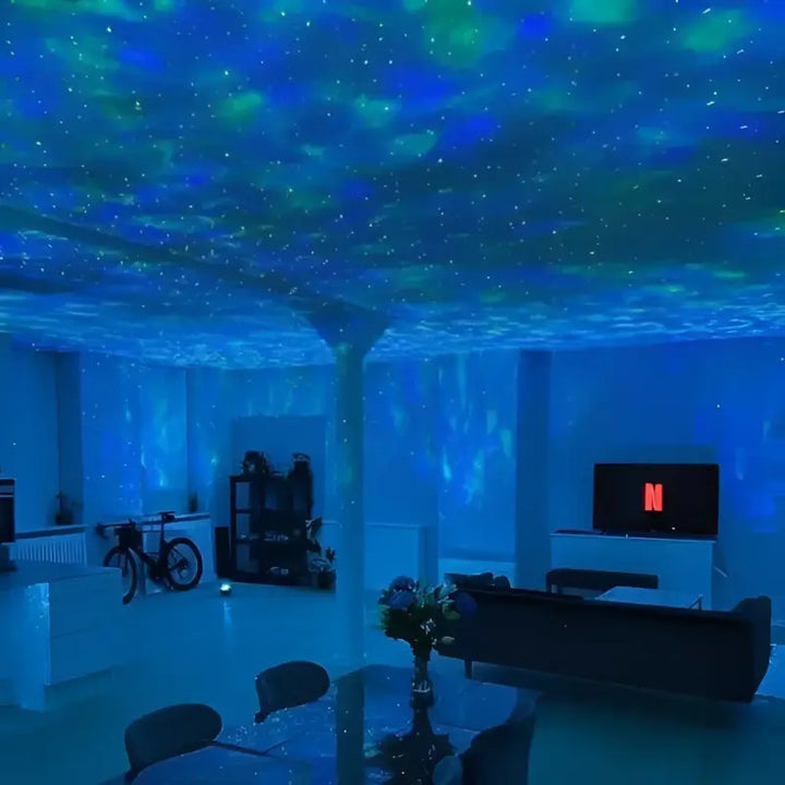 Projecteur Galaxie Lumineux Multicolore à LED en Acrylique