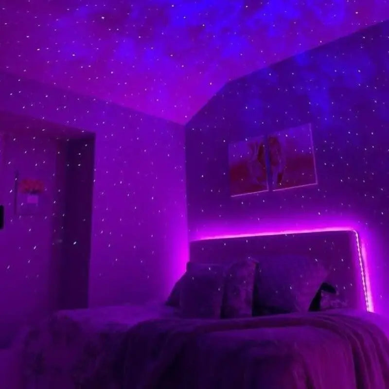 Projecteur Galaxie Lumineux Multicolore à LED en Acrylique