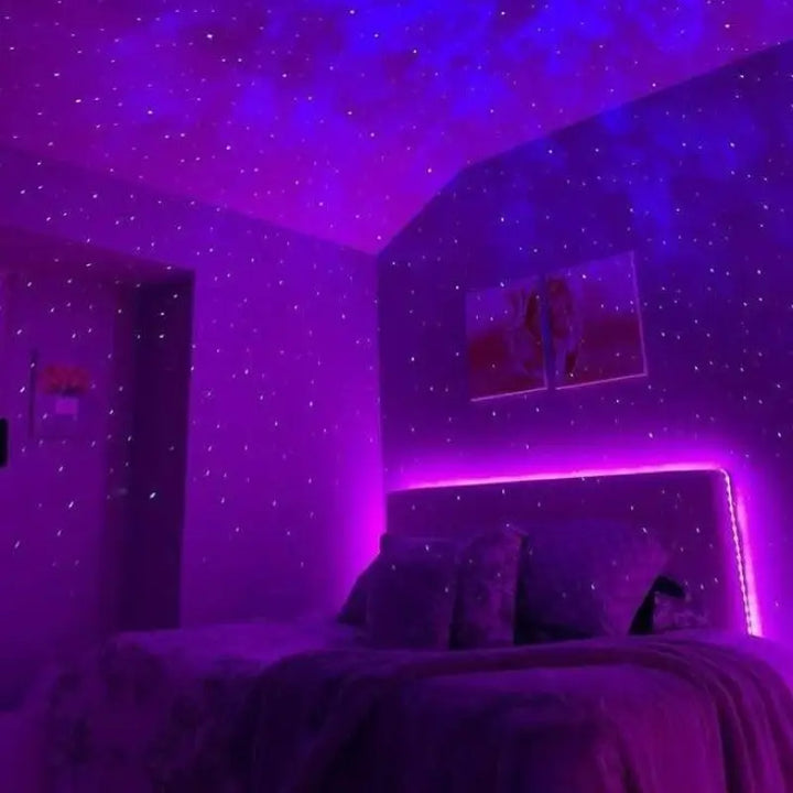 Projecteur Galaxie Lumineux Multicolore à LED en Acrylique