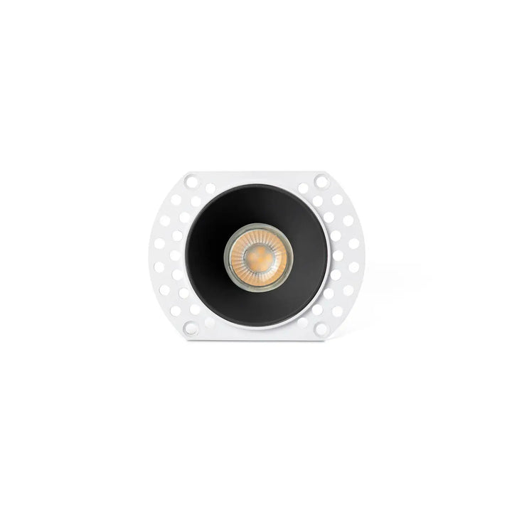 Spot encastrable Flac noir sans collerette IP20 de Faro Barcelona