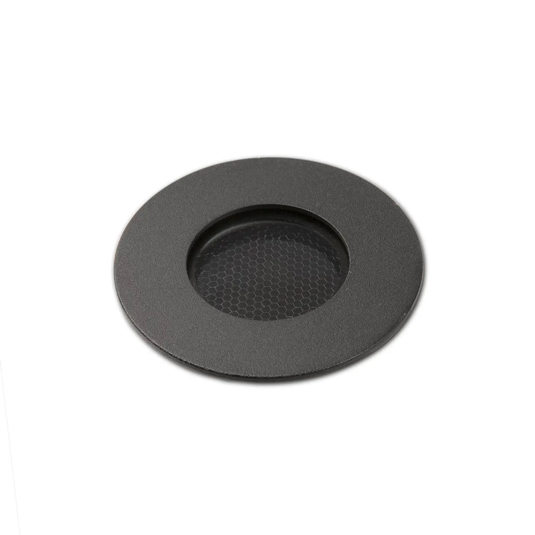 Détail du spot Grund GU10 noir anodisé