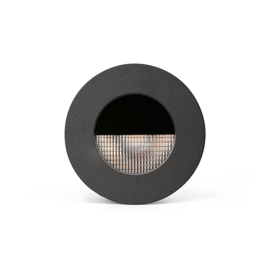 Spot encastré de sol Grund wallwasher noir anodisé 7 W 3000 K de Faro Barcelona
