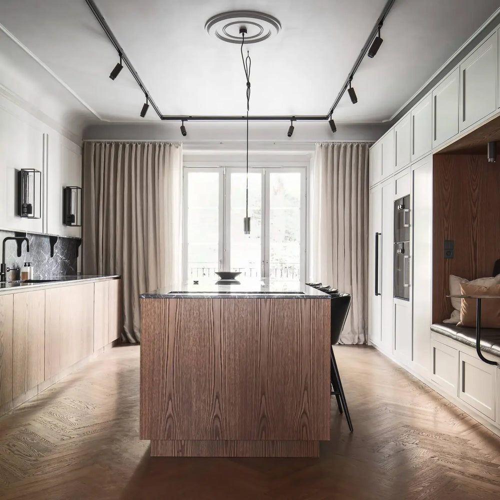 Luminaire Exhaust dans un intérieur, vue 3 #couleur_dor