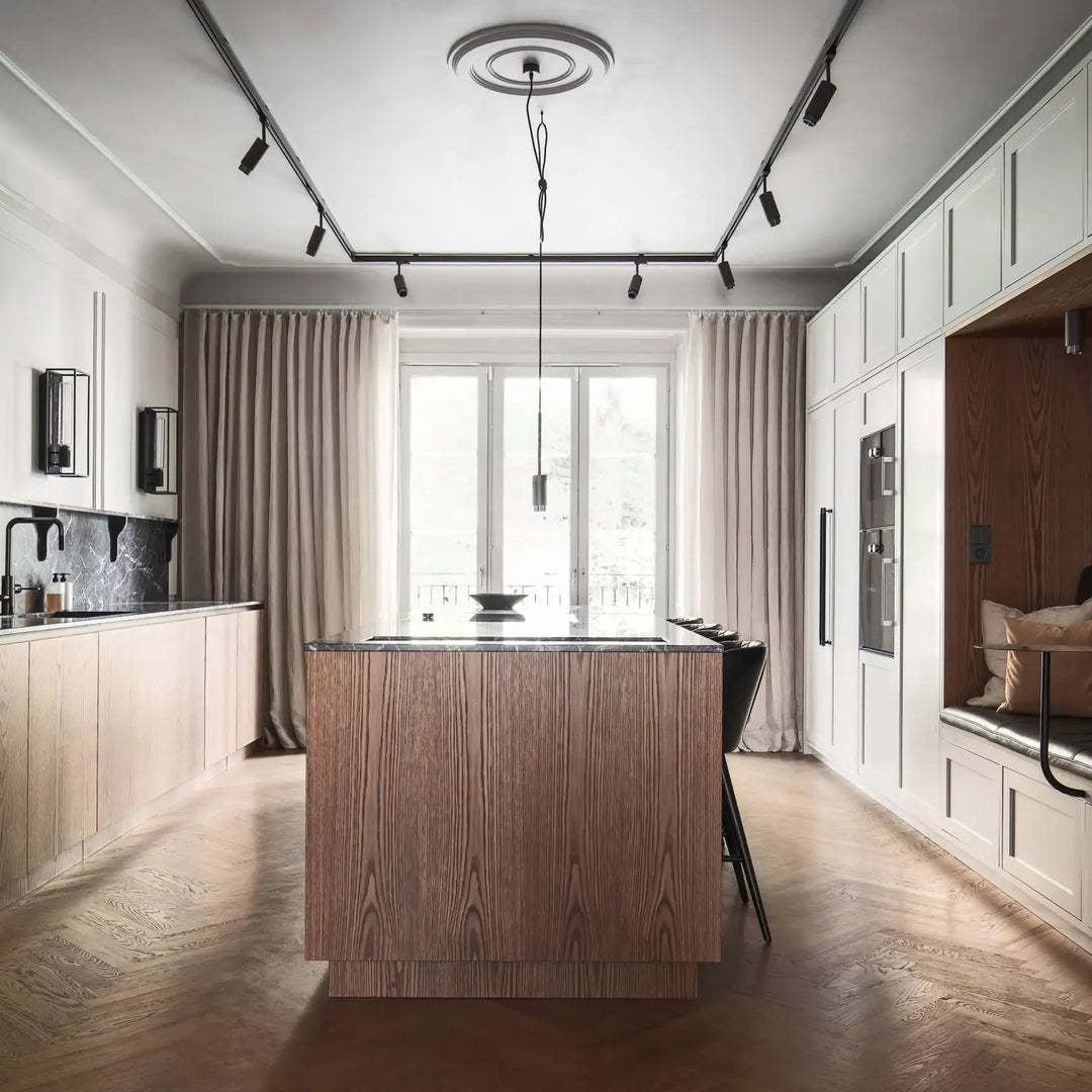 Luminaire Exhaust dans un intérieur, vue 3 #couleur_dor