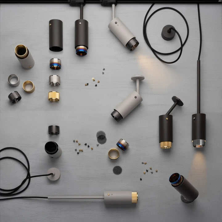 Spot Exhaust, vue à plat #couleur_dor