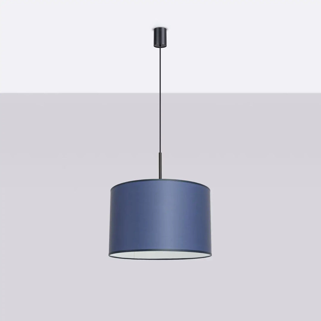 Suspension bleu marine/noir éteinte
