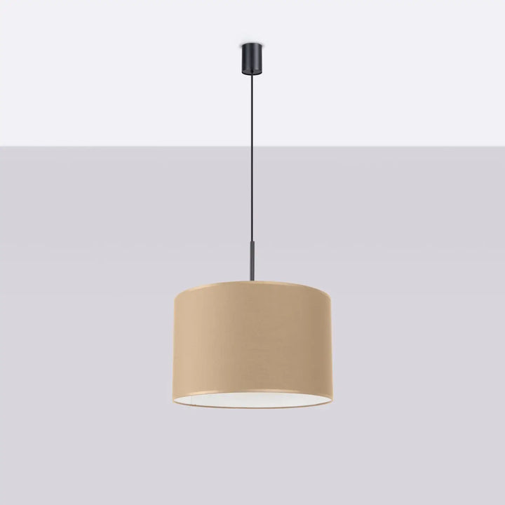 Suspension taupe/noir éteinte