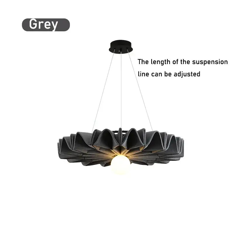 Suspension acoustique design pet anti bruit forme fleur