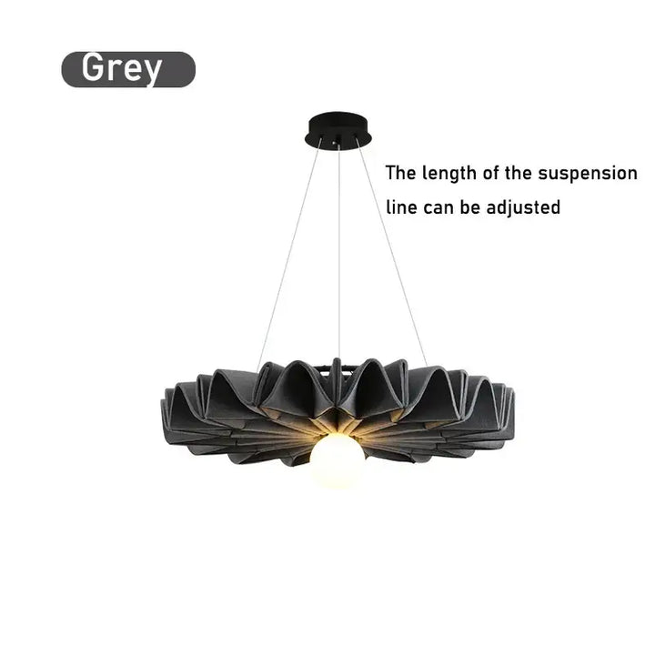 Suspension acoustique design pet anti bruit forme fleur