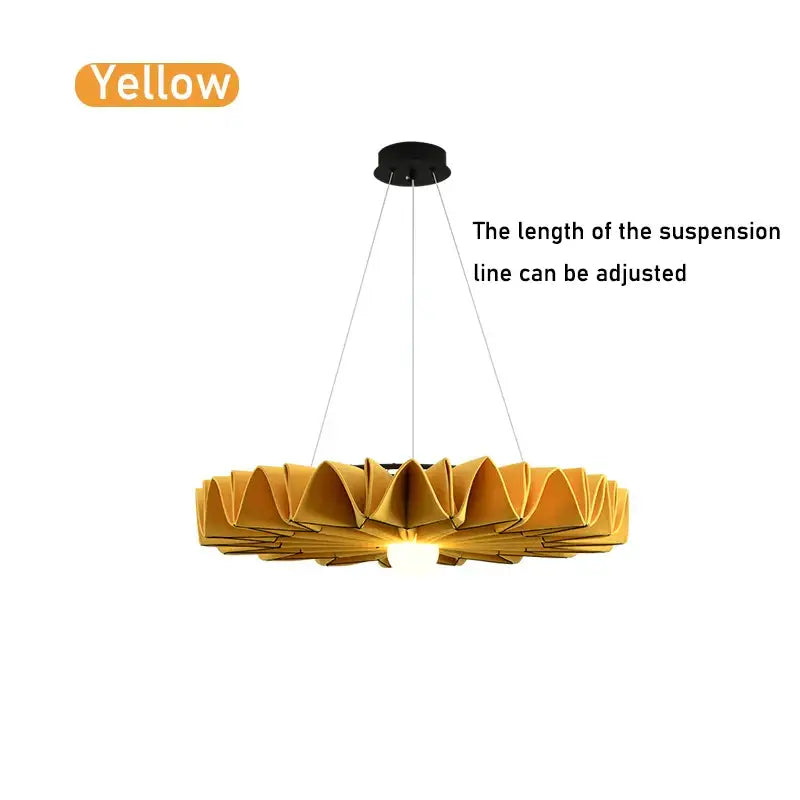 Suspension acoustique design pet anti bruit forme fleur