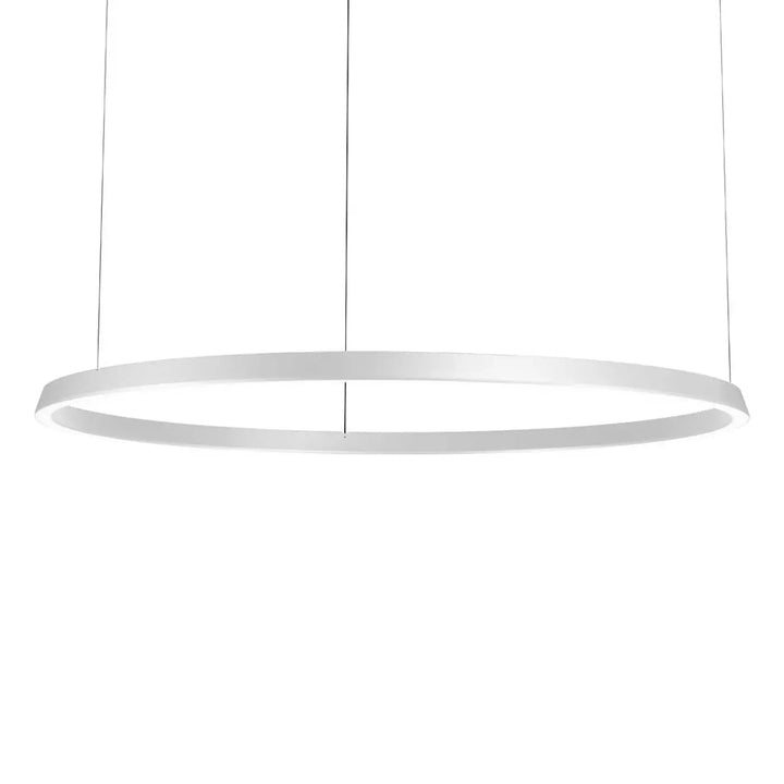 Suspension Circular LED en aluminium noir #couleur_noir