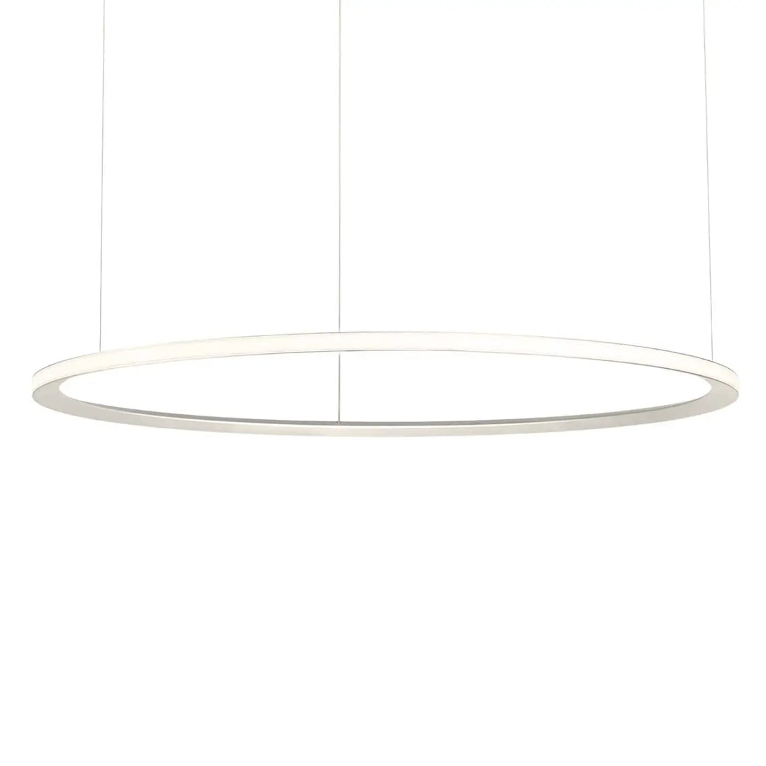 Suspension Circular blanche à lumière tournée vers l'extérieur #couleur_blanc