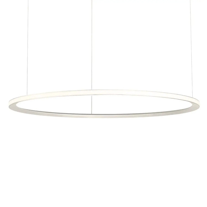Suspension Circular blanche à lumière tournée vers l'extérieur #couleur_blanc