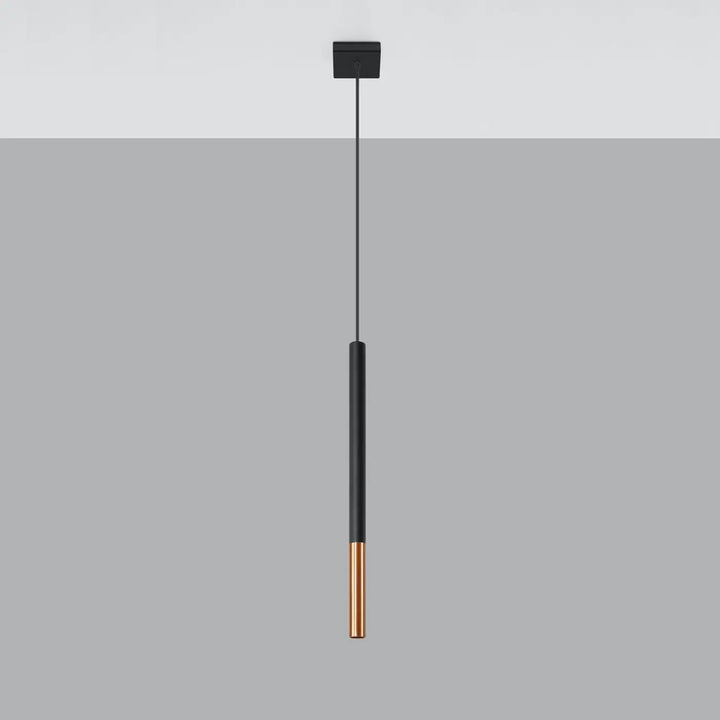 Suspension noir/cuivre éteinte
