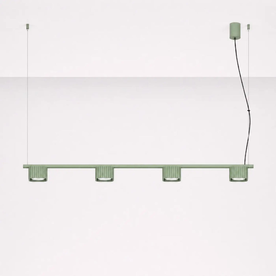 Suspension Riff sauge en aluminium, éteinte