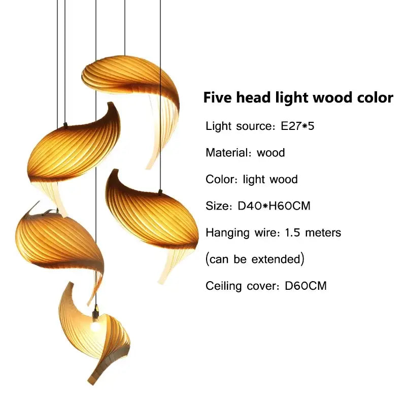 Suspension blanche forme organique design sculptural moderne

