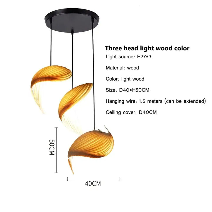 Suspension blanche forme organique design sculptural moderne


