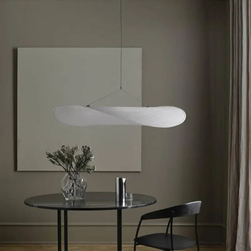 Suspension Blanche Scandinave Luminaire Acrylique