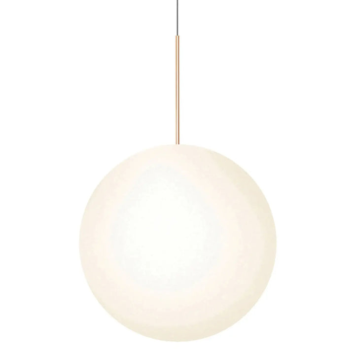 Suspension Bola Sphere or rose, grand globe opale de 60 cm