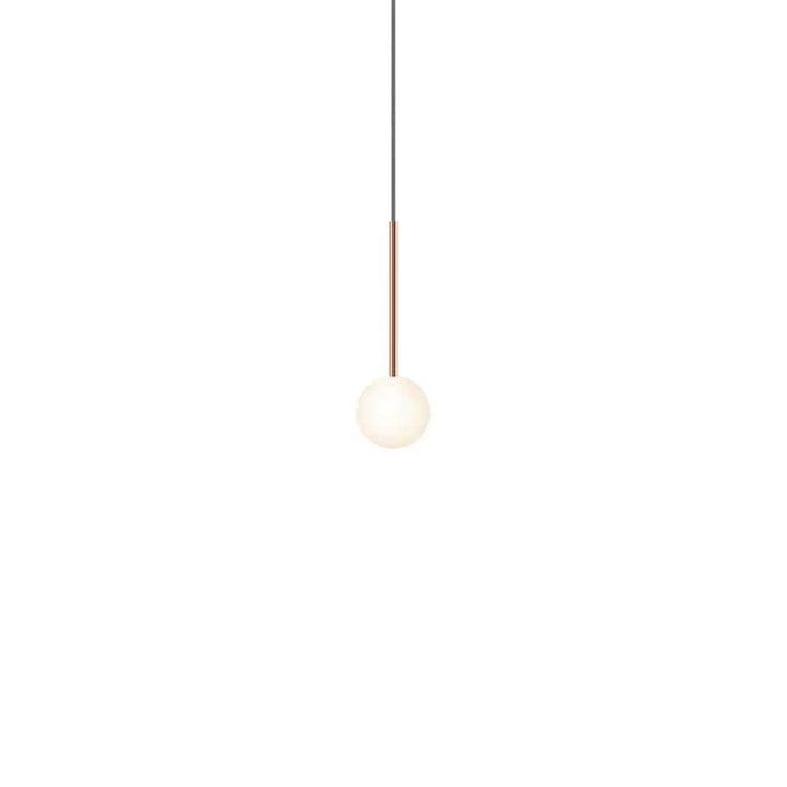 Suspension Bola Sphere or rose, globe en verre opale de 10 cm