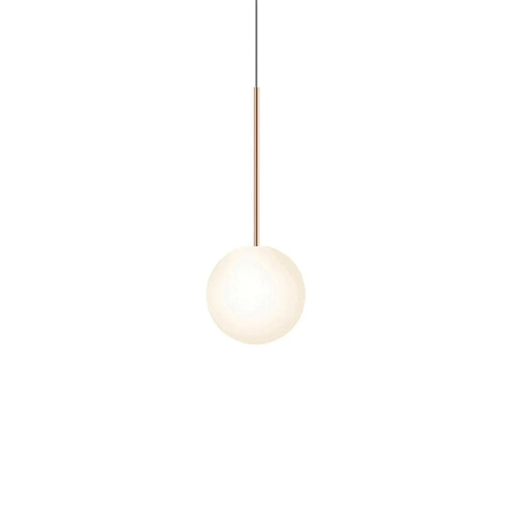 Suspension Bola Sphere or rose, globe en verre opale de 20 cm