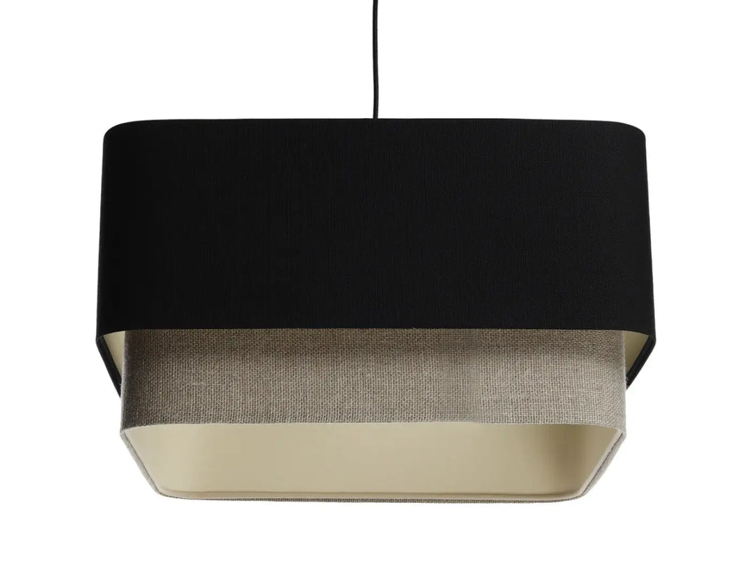 Suspension Luminaire | KWADRO DUO (Noire)