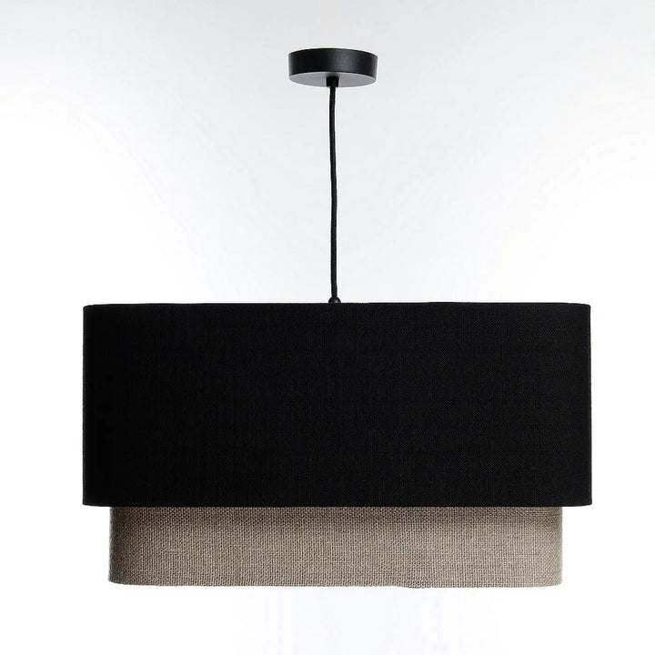 Suspension Luminaire | KWADRO DUO (Noire)