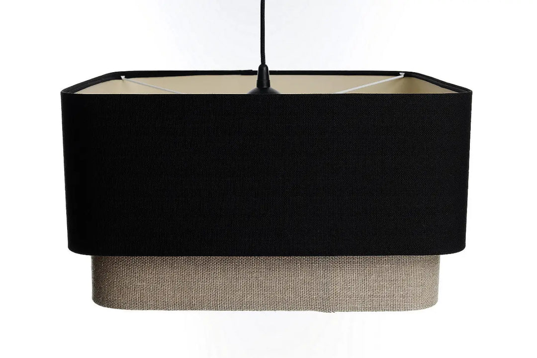 Suspension Luminaire | KWADRO DUO (Noire)