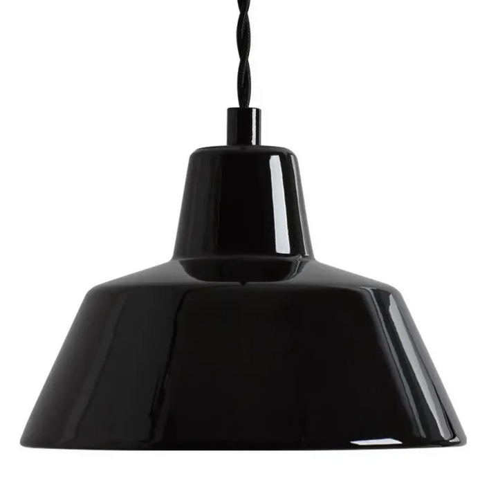 Suspension en céramique style atelier minimaliste chic