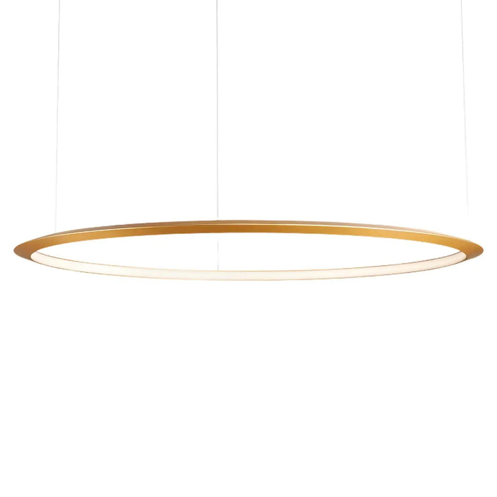 Suspension Circular en aluminium à lumière intérieure