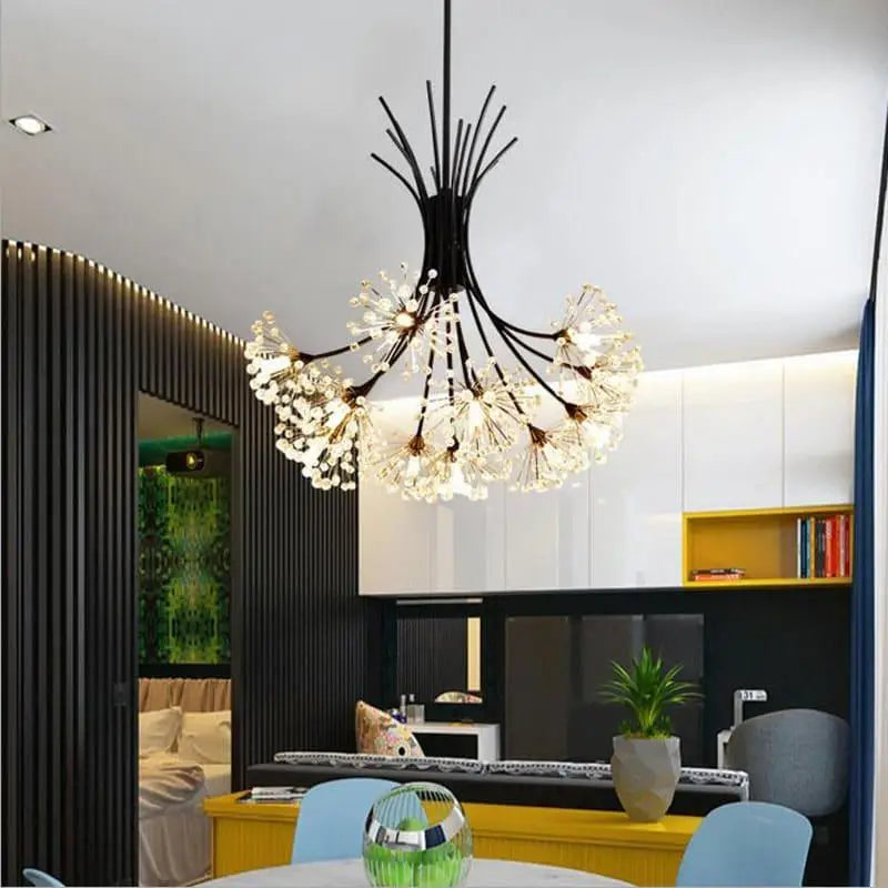 Suspension Cristal Élégance Contemporaine