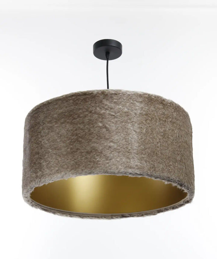 Suspension Luminaire | BEAR LIGHT (Beige/Marron/Doré)