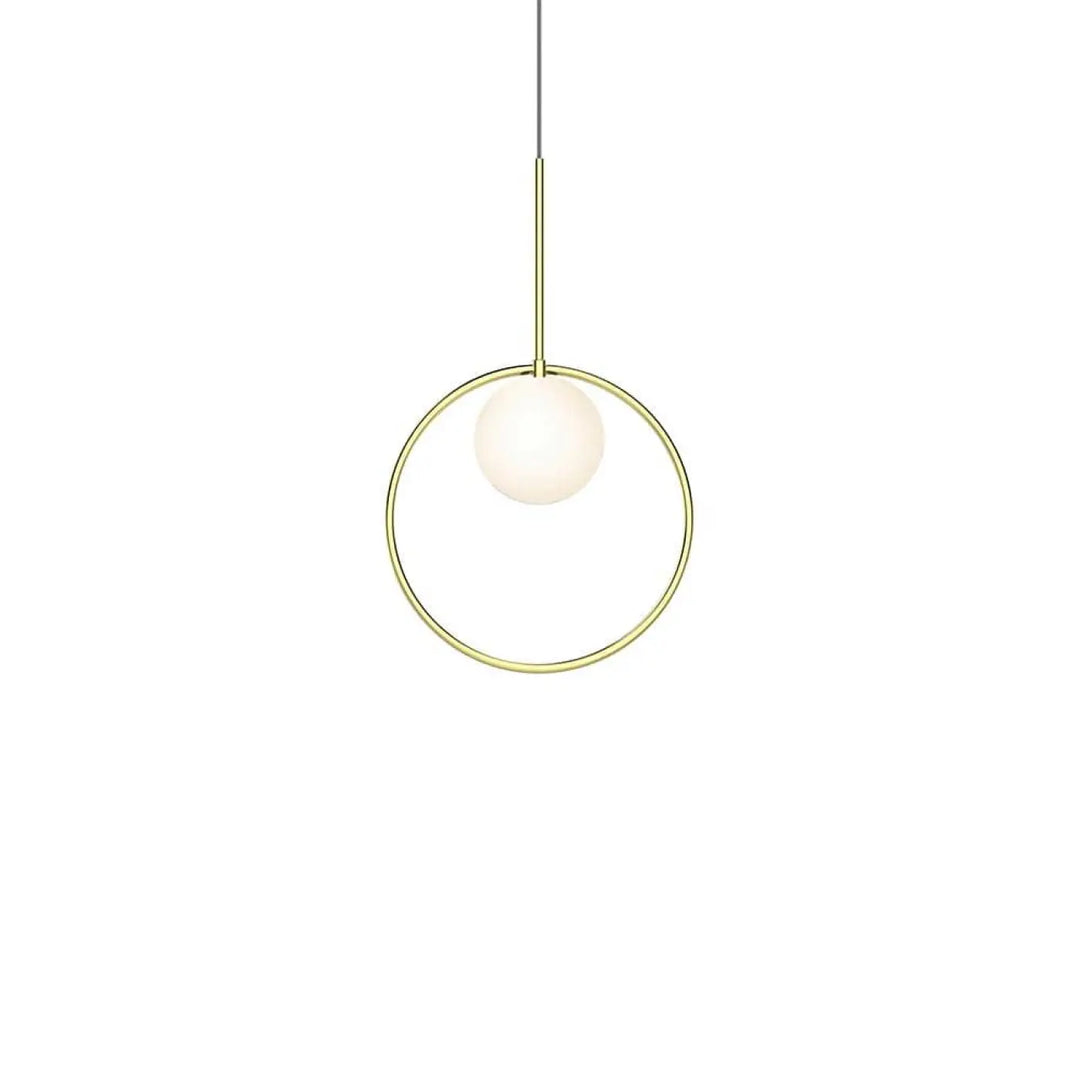 Suspension Bola Halo à anneau doré