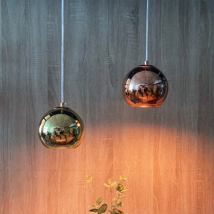 Suspension design contemporaine en verre style élégant