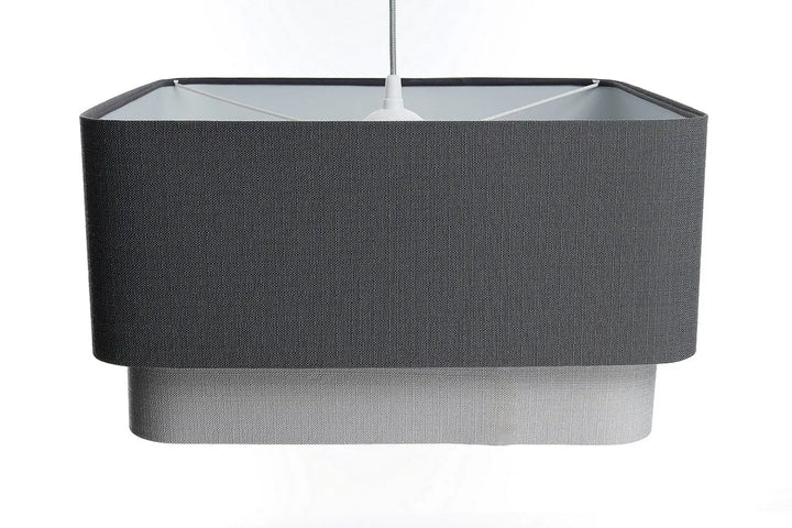 Suspension Luminaire | KWADRO DUO (Graphite)