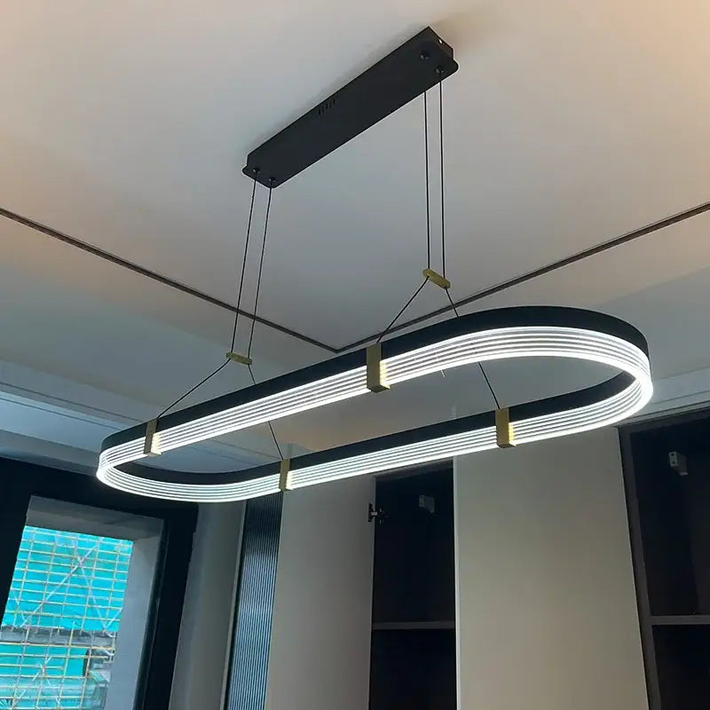 Suspension design led style contemporain élégance