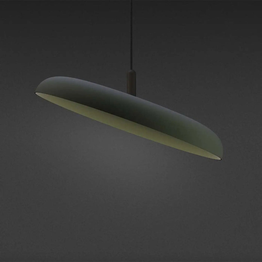 Suspension Nivél à abat-jour plat de Pablo Designs