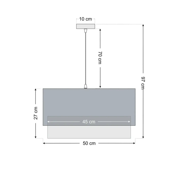 Suspension luminaire taupe kwadro duo avec design minimaliste gris mat pour une décoration plus chaleureuse et présence décorative