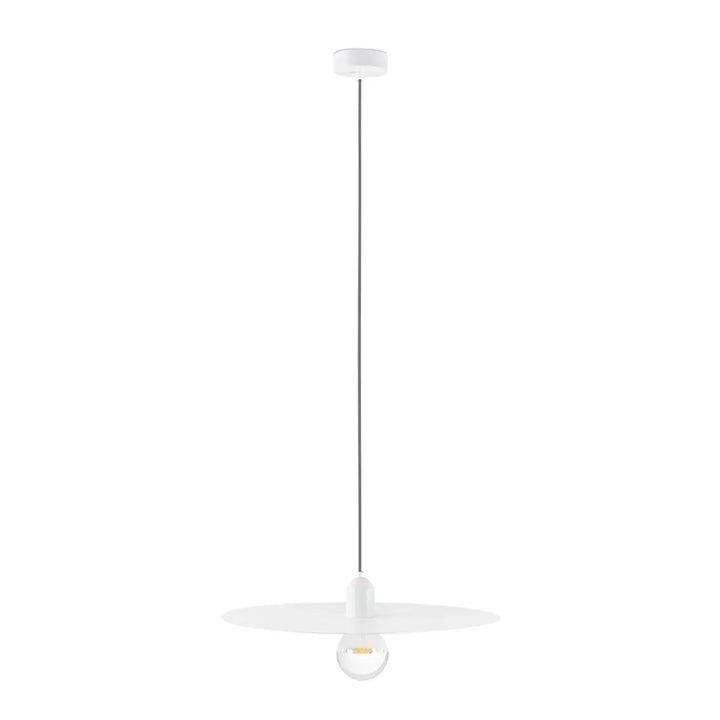 Suspension Plat blanche de Faro Barcelona