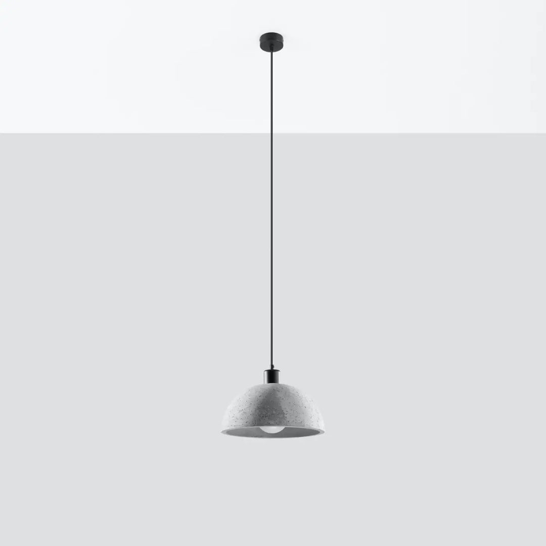 Suspension gris éteinte