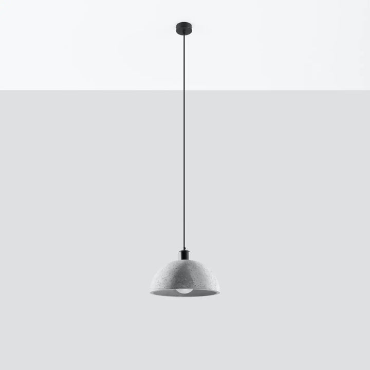 Suspension gris éteinte