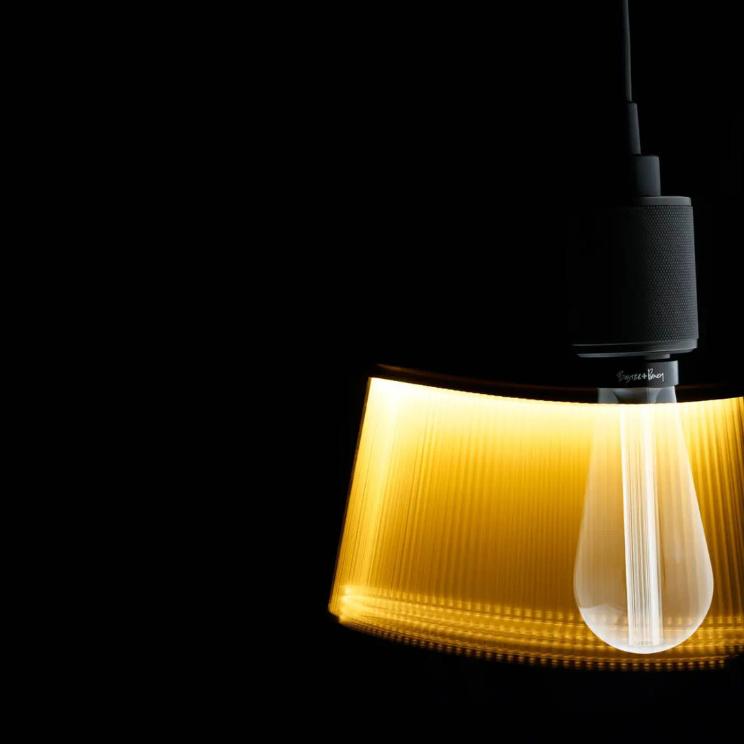 Suspension Heavy Metal à gravure quadrillée #couleur_noir