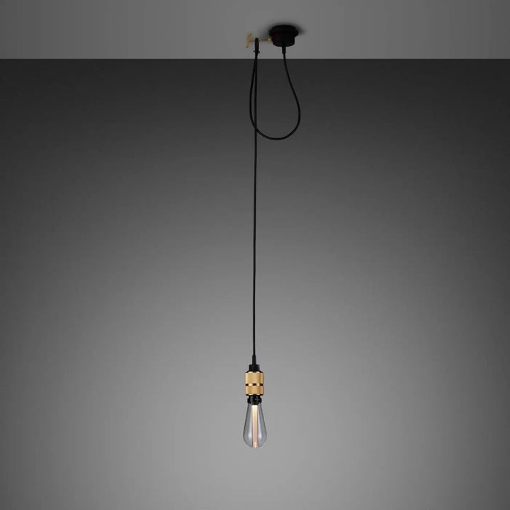 Suspension Hooked 1.0 Nude en laiton #couleur_dor