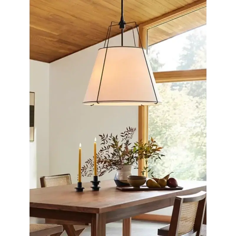 Suspension élégante en tissu pour salon ou chambre

