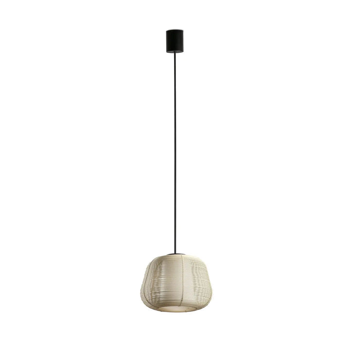 Suspension d'extérieur Narita beige avec pavillon de Faro Barcelona