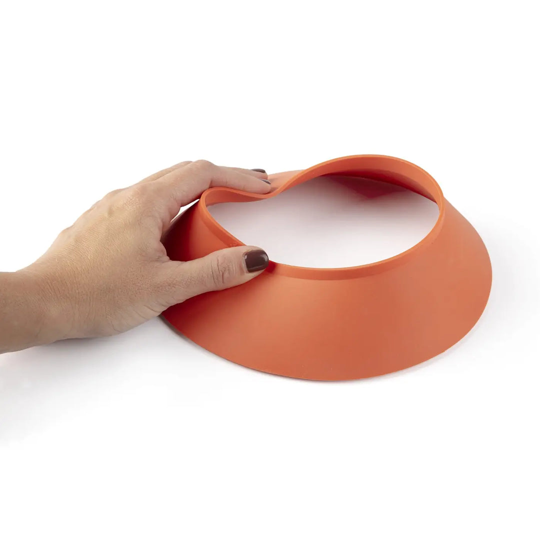 Détail de la suspension Toba orange