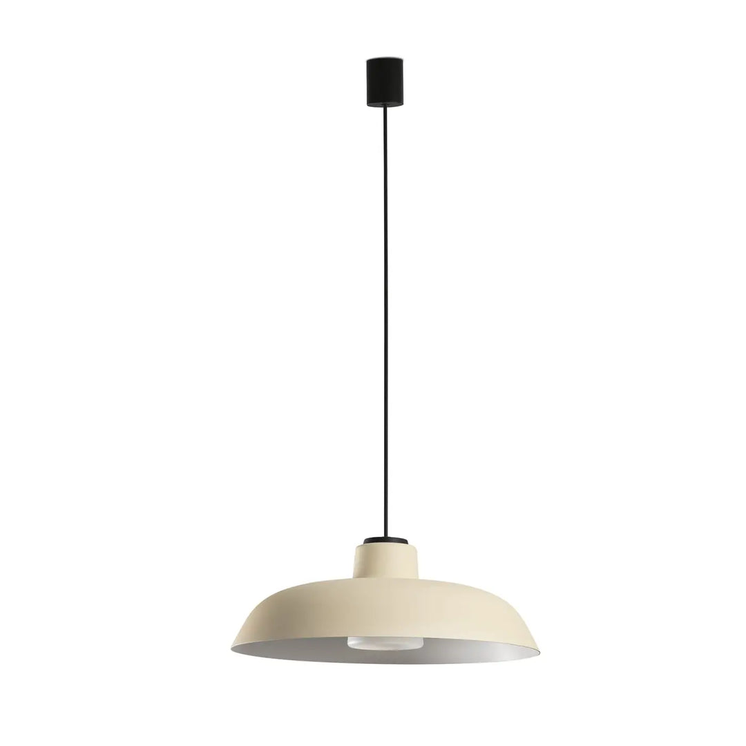Suspension d'extérieur Saga beige avec pavillon de Faro Barcelona